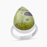 Tasmanian Serpentine Silver Rings