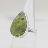 Tasmanian Serpentine Silver Rings