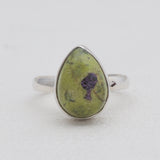 Tasmanian Serpentine Silver Rings