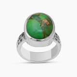 Rainbow Moonstone Silver Rings