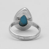 925 Silver Blue Copper Turquoise Rings
