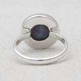 925 Sterling Silver Purple Turquoise Rings