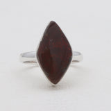 Handmade Ammolite Silver Rings