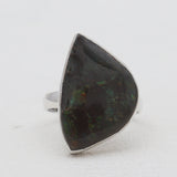925 Sterling Silver Ammolite Handmade Rings