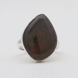 925 Sterling Silver Ammolite Handmade Rings