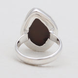 925 Sterling Silver Ammolite Handmade Rings