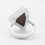 Handmade Ammolite Silver Rings