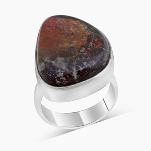 925 Sterling Silver Ammolite Rings