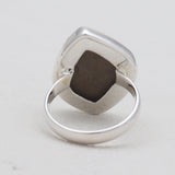 925 Sterling Silver Ammolite Handmade Rings