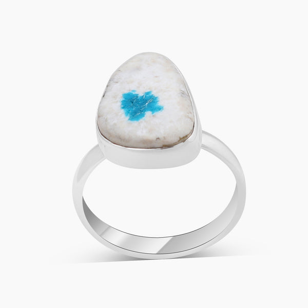 925 Sterling Silver Cavansite Rings