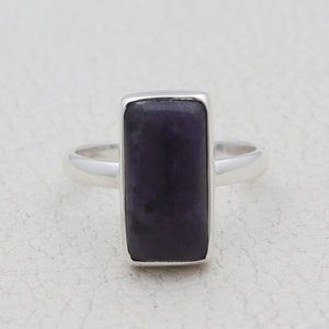 Sugilite Silver Rings