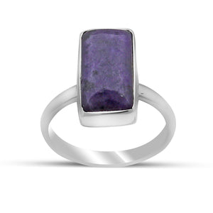 Sugilite Silver Rings