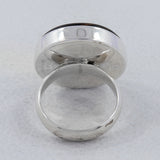 Stromatolite Silver Ring