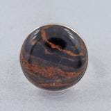 Stromatolite Silver Ring