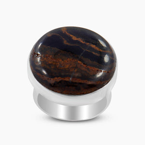 925 Sterling Silver Stromatolite Rings