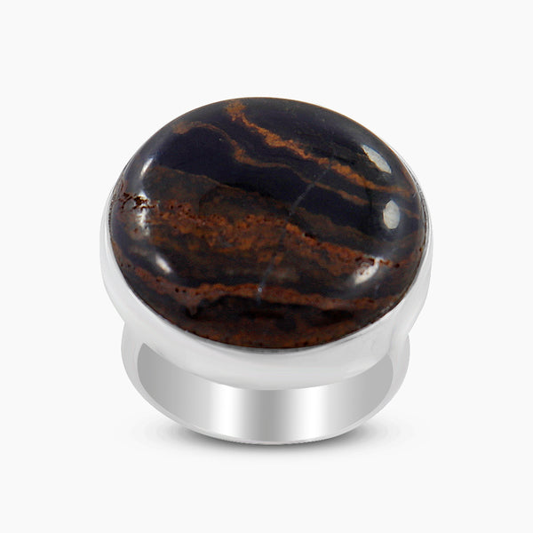 925 Sterling Silver Stromatolite Rings