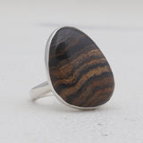 925 Sterling Silver Stromatolite Rings