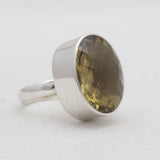 Natural Bear Quartz Sterling Silver Rings