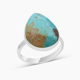 Boulder Turquoise Silver Rings