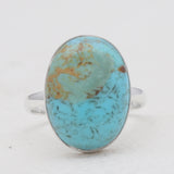 Boulder Turquoise Silver Rings