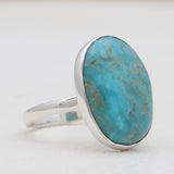 Boulder Turquoise Silver Rings