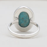 Boulder Turquoise Silver Rings