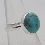 Bouldar Turquoise Silver Rings