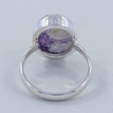 Morado Opal Silver Ring