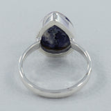 Morado Opal Silver Ring