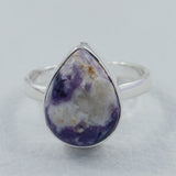 Morado Opal Silver Ring