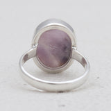 Morado Opal Silver Rings