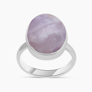 Morado Opal Silver Rings