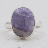 Morado Opal Silver Rings