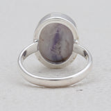 Morado Opal Silver Rings