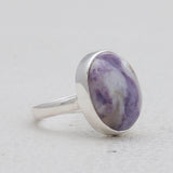 Morado Opal Silver Rings