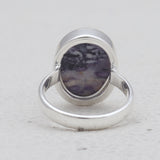 Morado Opal Silver Rings