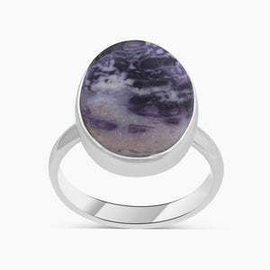 Morado Opal Silver Rings
