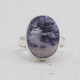 Morado Opal Silver Rings
