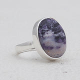 Morado Opal Silver Rings
