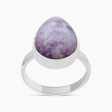 Morado Opal Silver Rings