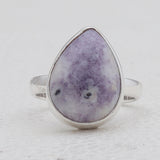 Morado Opal Silver Rings