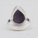 Morado Opal Silver Rings