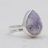 Morado Opal Silver Rings