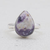 Morado Opal Silver Rings