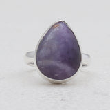 Morado Opal Silver Rings