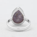 Morado Opal Silver Rings