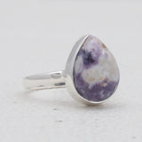 Morado Opal Silver Rings