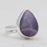 Morado Opal Silver Rings