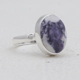 Morado Opal Silver Rings