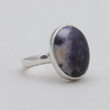 925 Silver Morado Opal Rings
